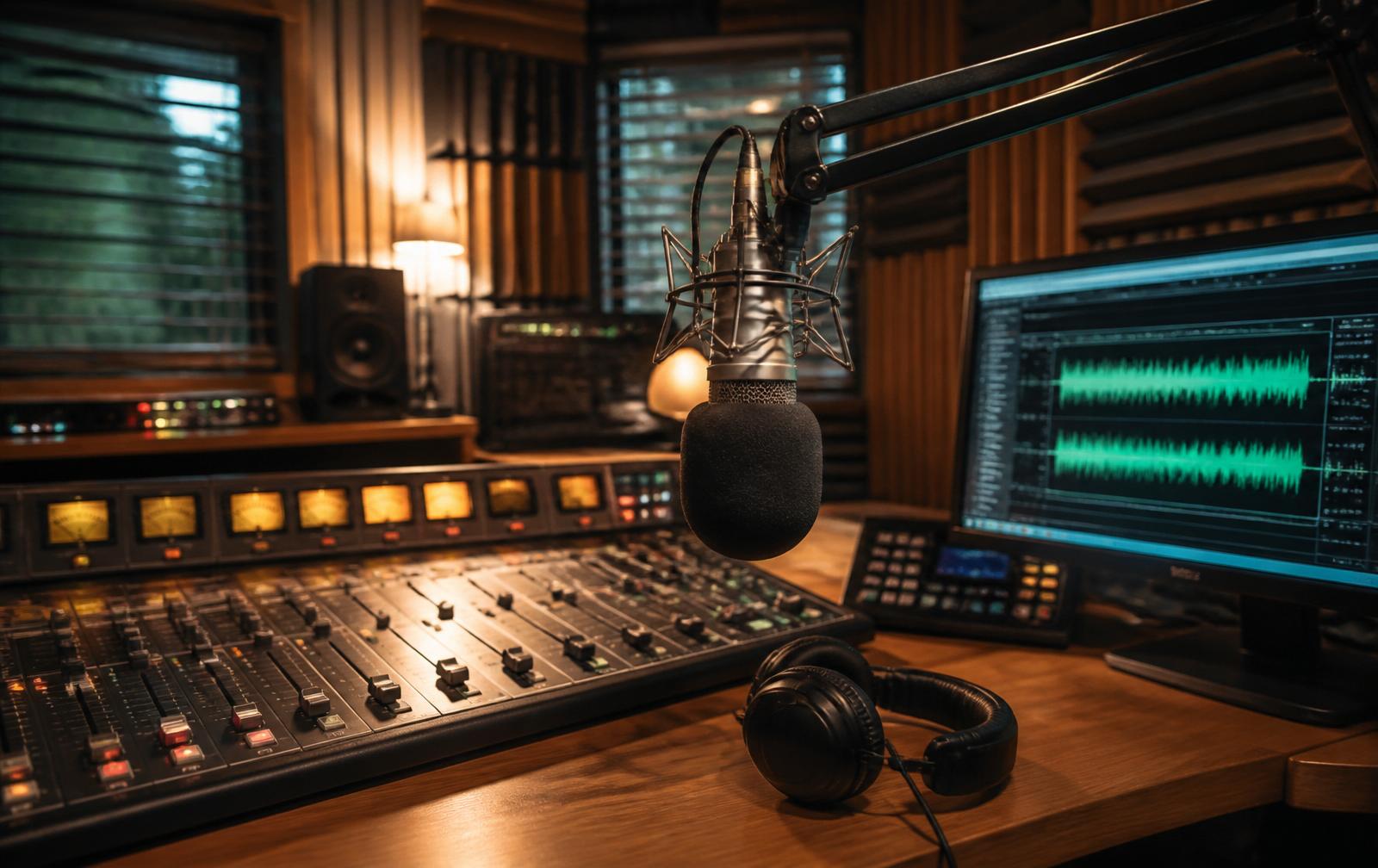 Microfone da 108 FM Gospel
